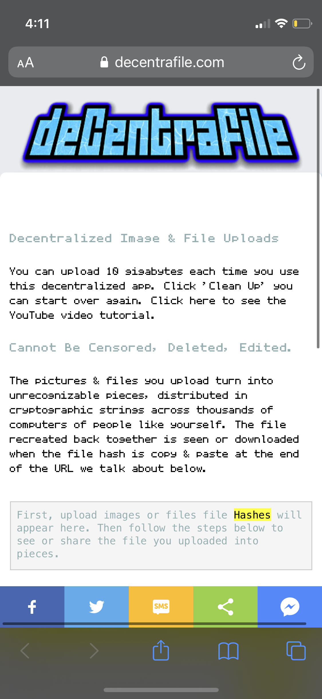 Decentrafile gallery image