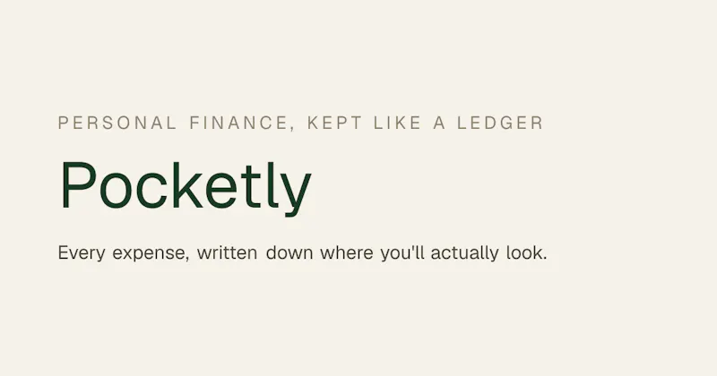 Pocketly screenshot 2
