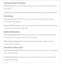 AI Text Summarizer gallery image