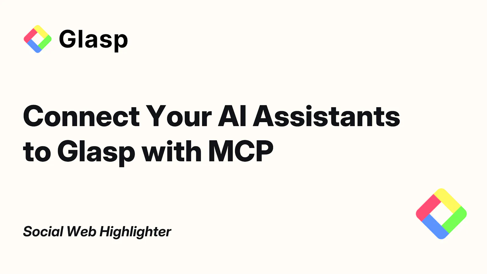 Glasp MCP Connector screenshot 1