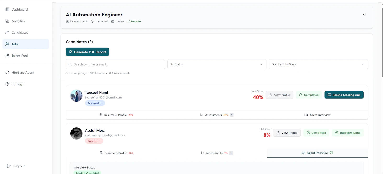 HireSync screenshot 3