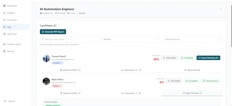HireSync screenshot 3