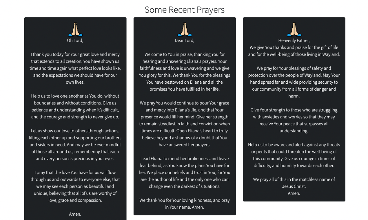 Write Me A Prayer - AI Prayer Generator media 2