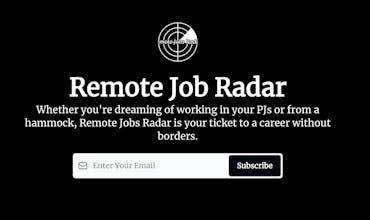 Remote Job Radar gallery image