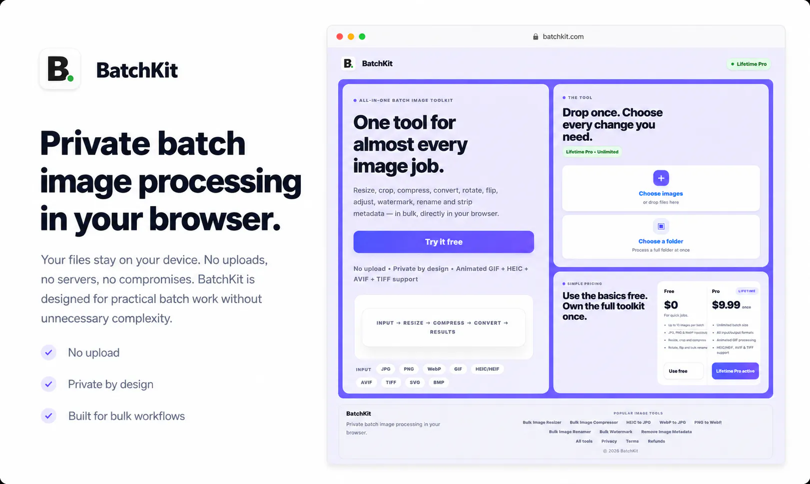 BatchKit — Batch Image Toolkit gallery image