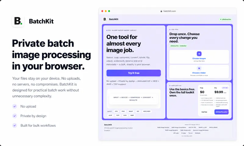 BatchKit — Batch Image Toolkit screenshot 5