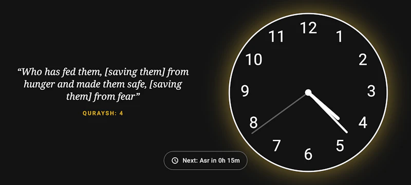 Muslim Clock: Prayer Times screenshot 5