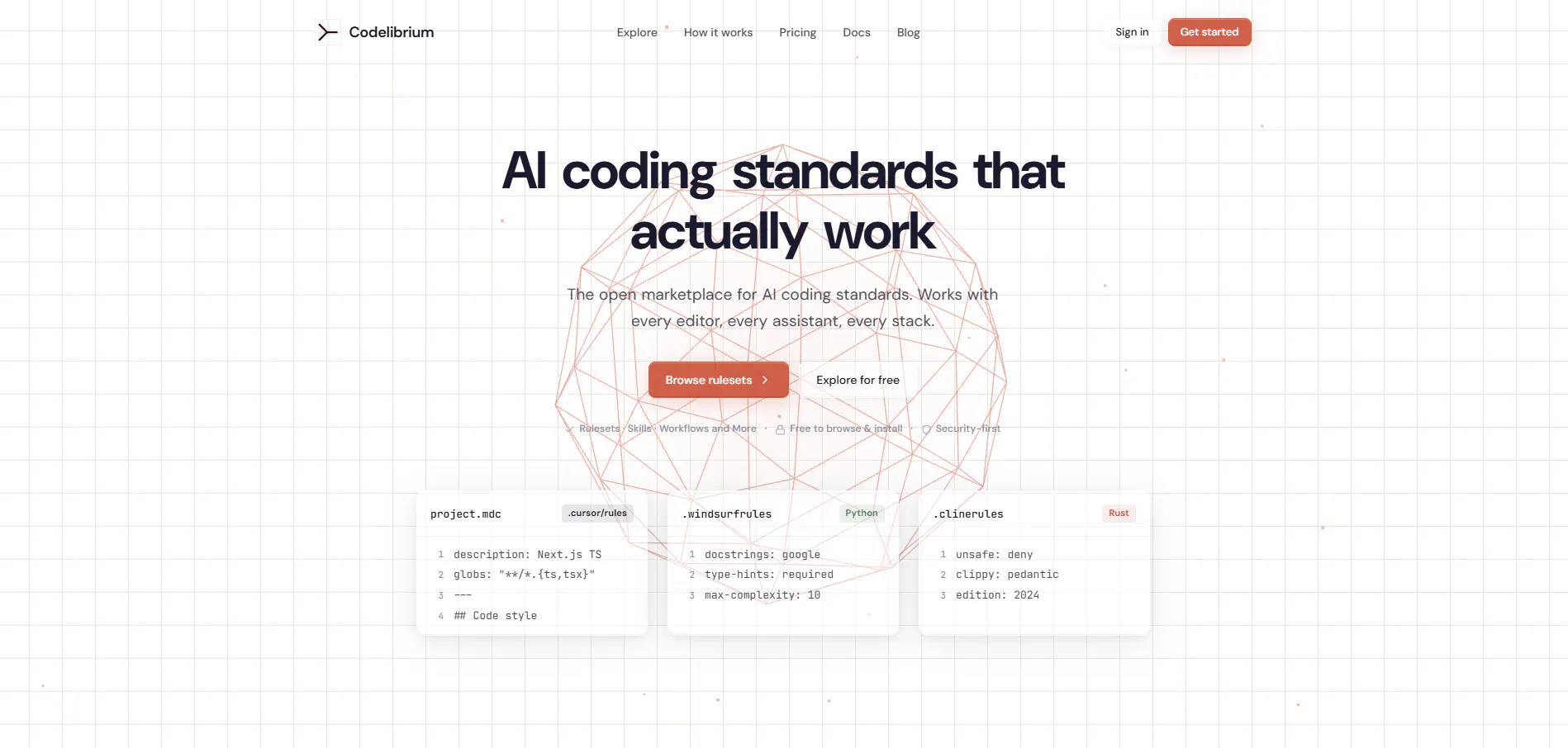 Codelibrium のプロダクトバナー