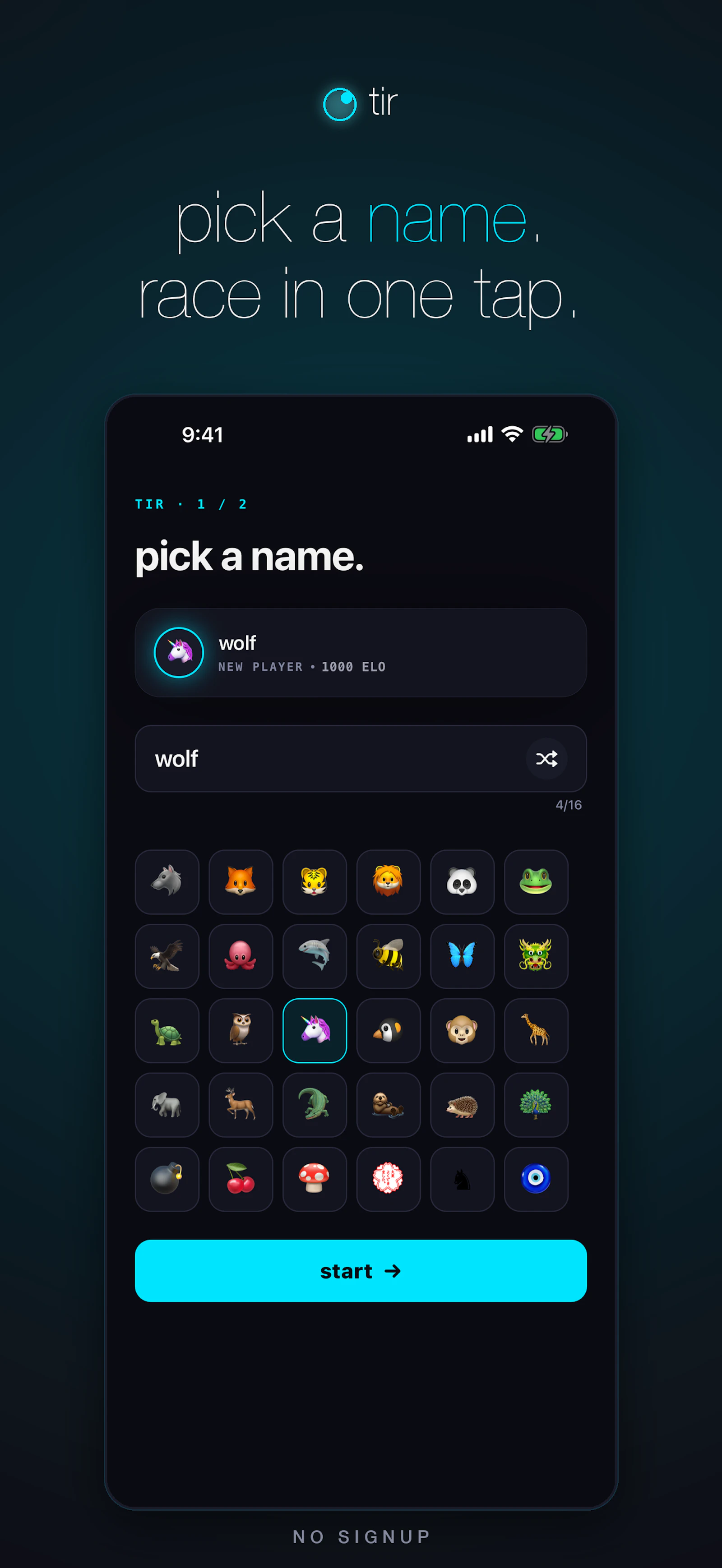 tir · word race screenshot 4