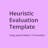 Heuristic Evaluation Figma Template