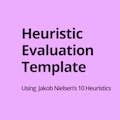 Heuristic Evaluation Figma Template