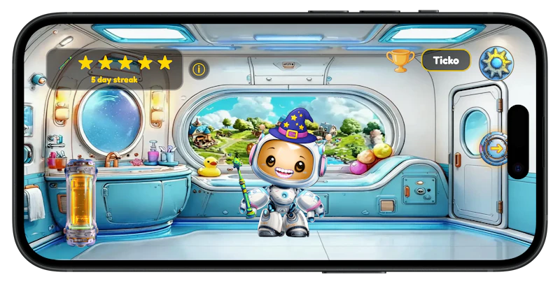 Ticko: Kids Toothbrush Timer screenshot 2