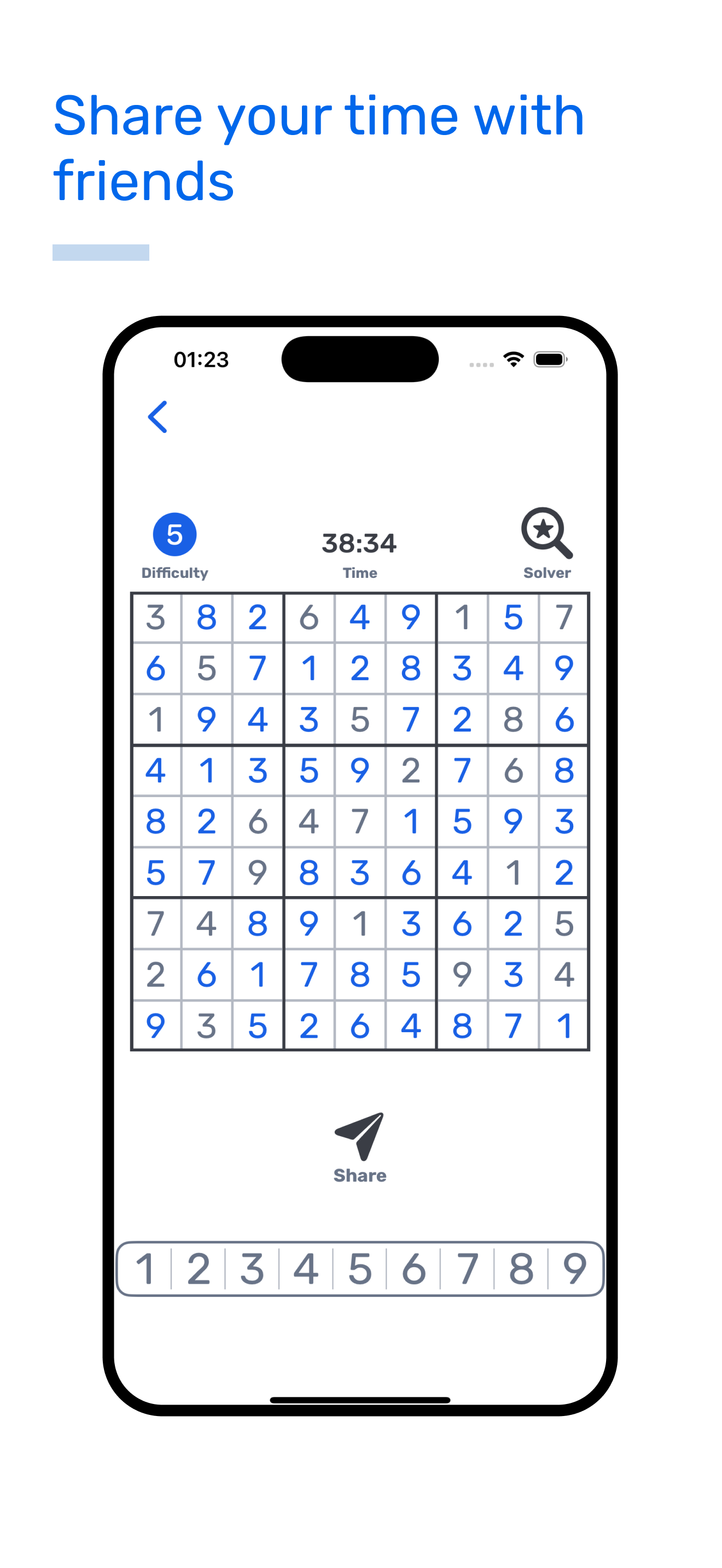 Sudokusmart iOS - App Sudoku gratuita con livelli e suggerimenti avanzati media 6