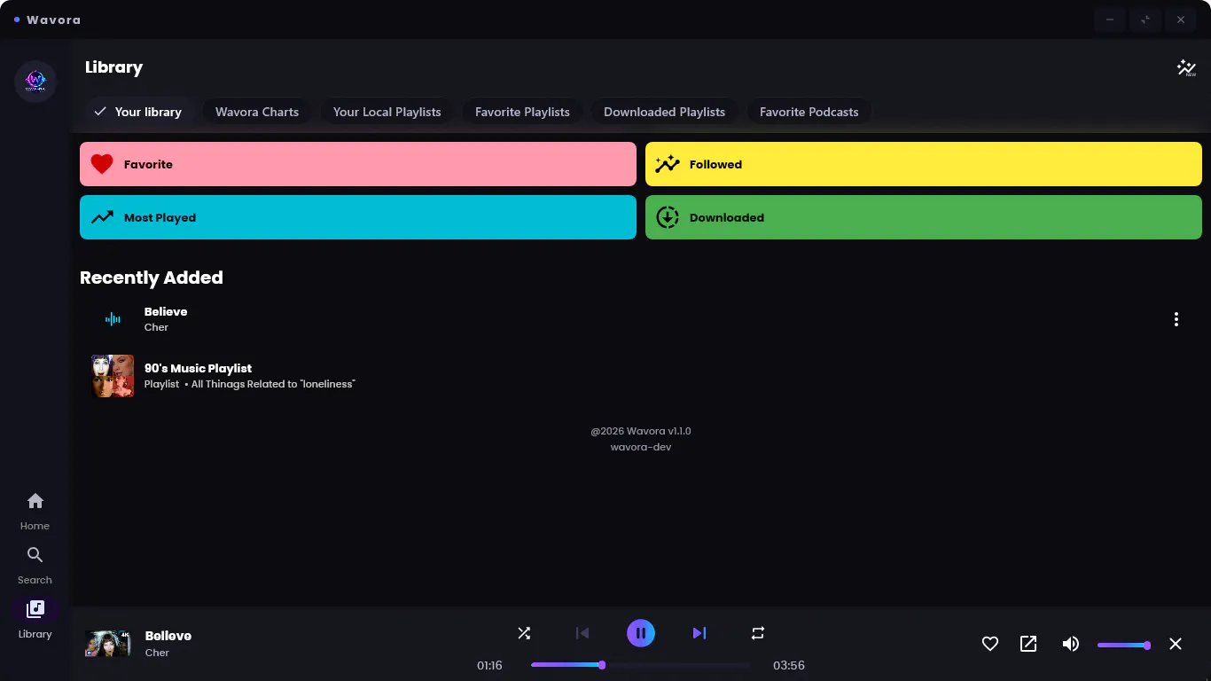 Wavora MusicApp gallery image