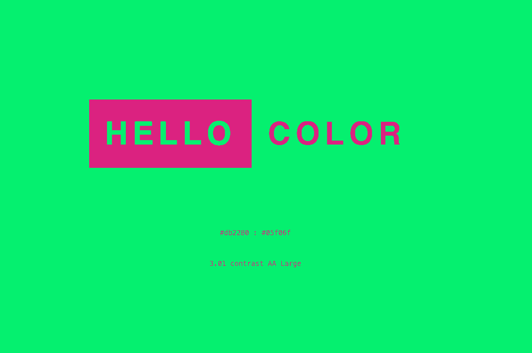 Hello Color
