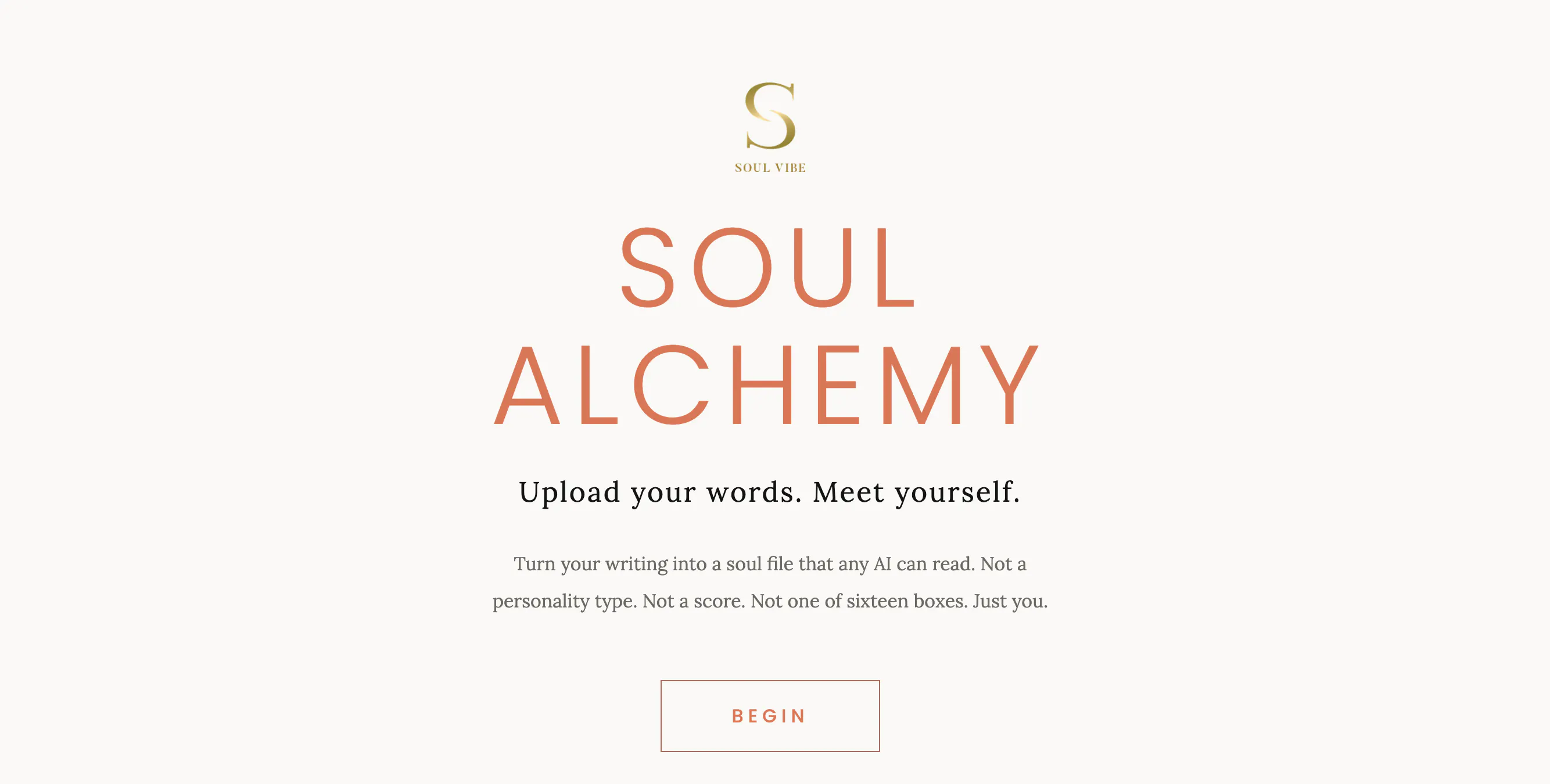 Soul Alchemy 제품 배너