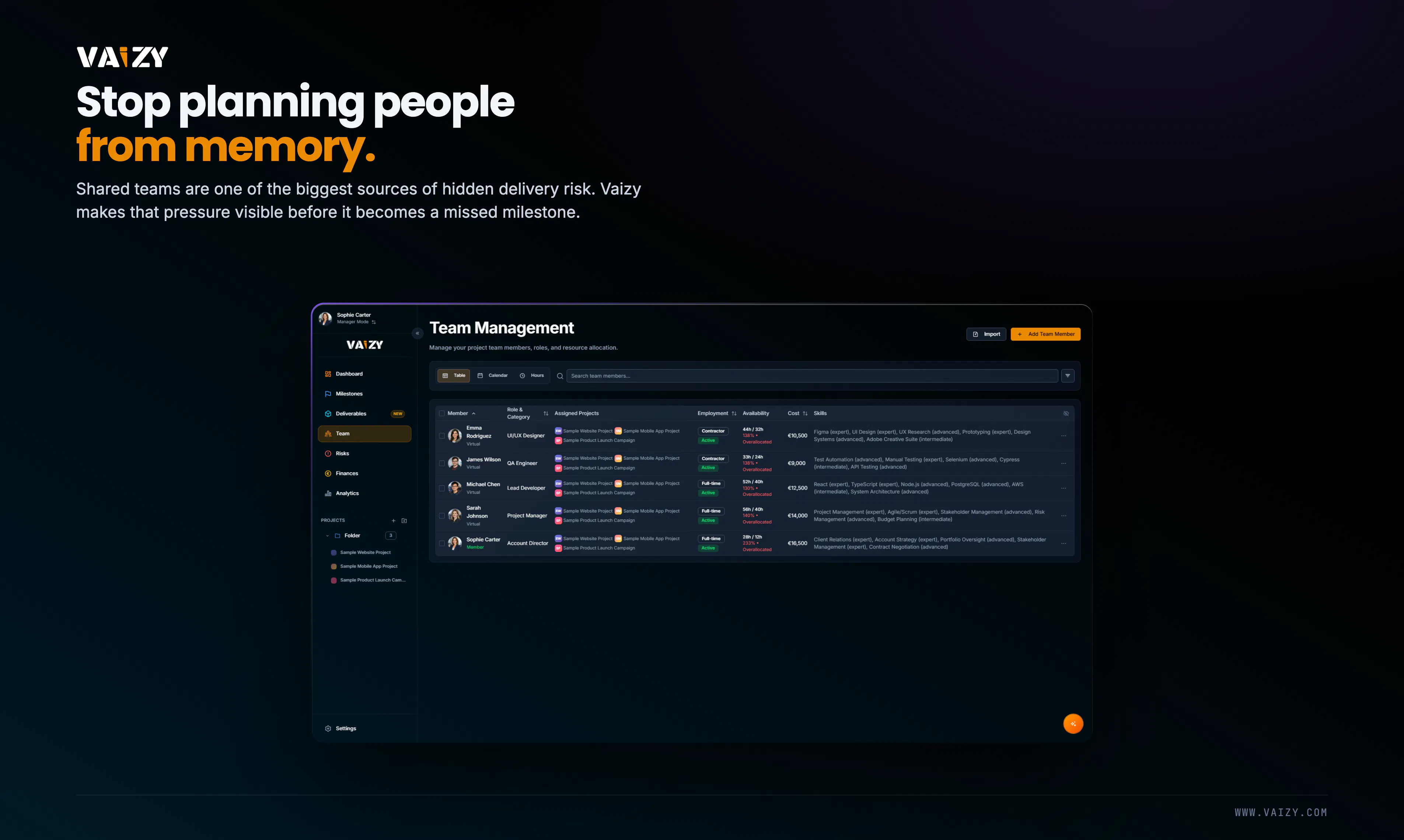 Vaizy screenshot