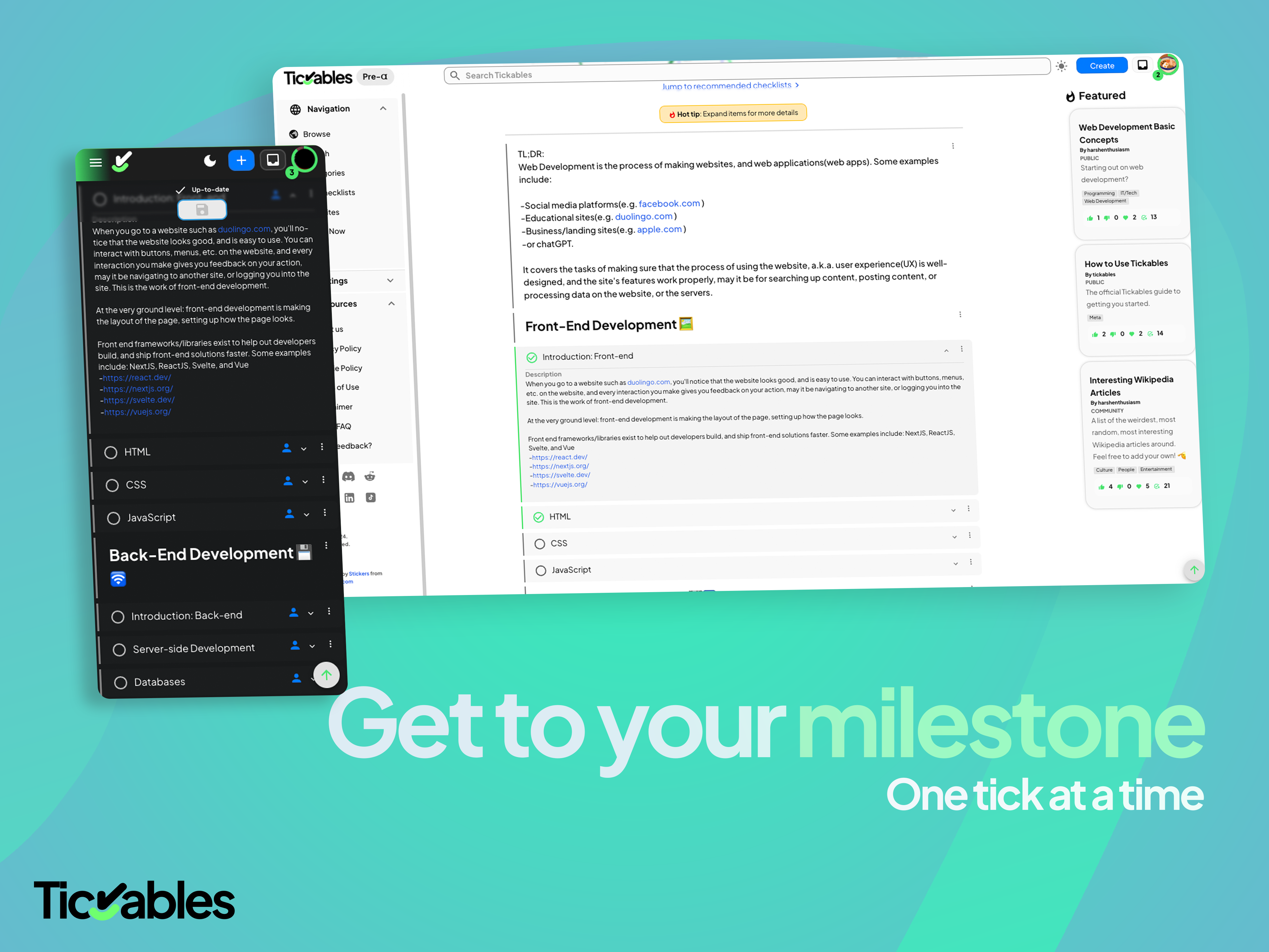 Tickable media 3