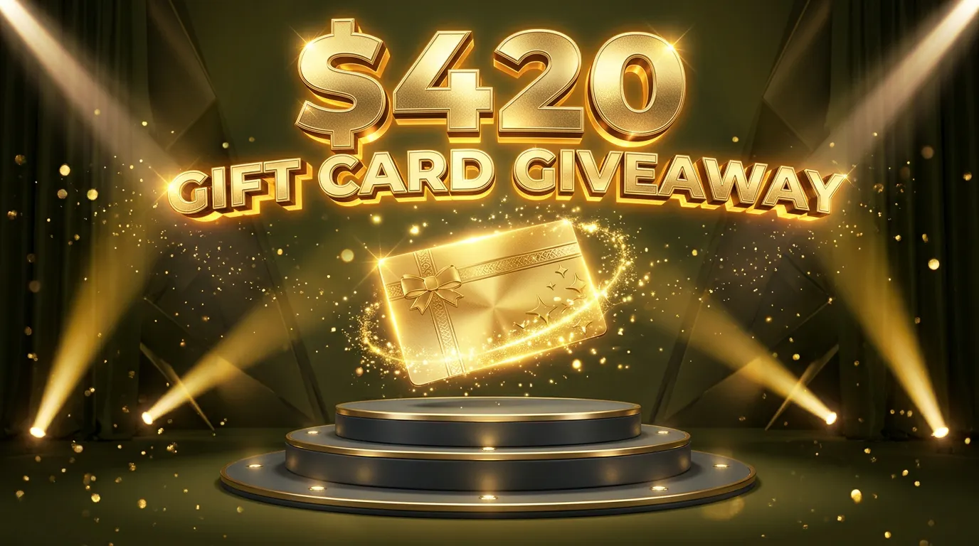 $420 Gift Card Up for Grabs: Enter in
