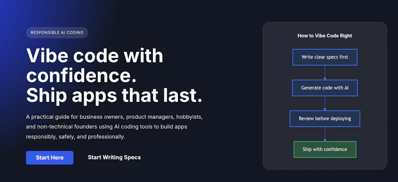 Vibe Coding The Right Way screenshot 1