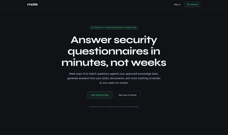 Mate screenshot 1
