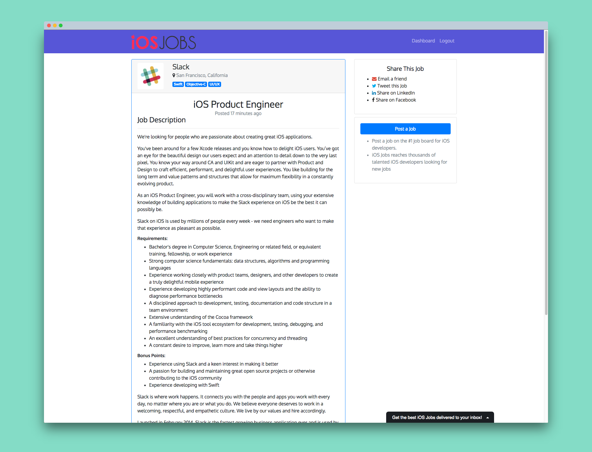 iOS Jobs gallery image