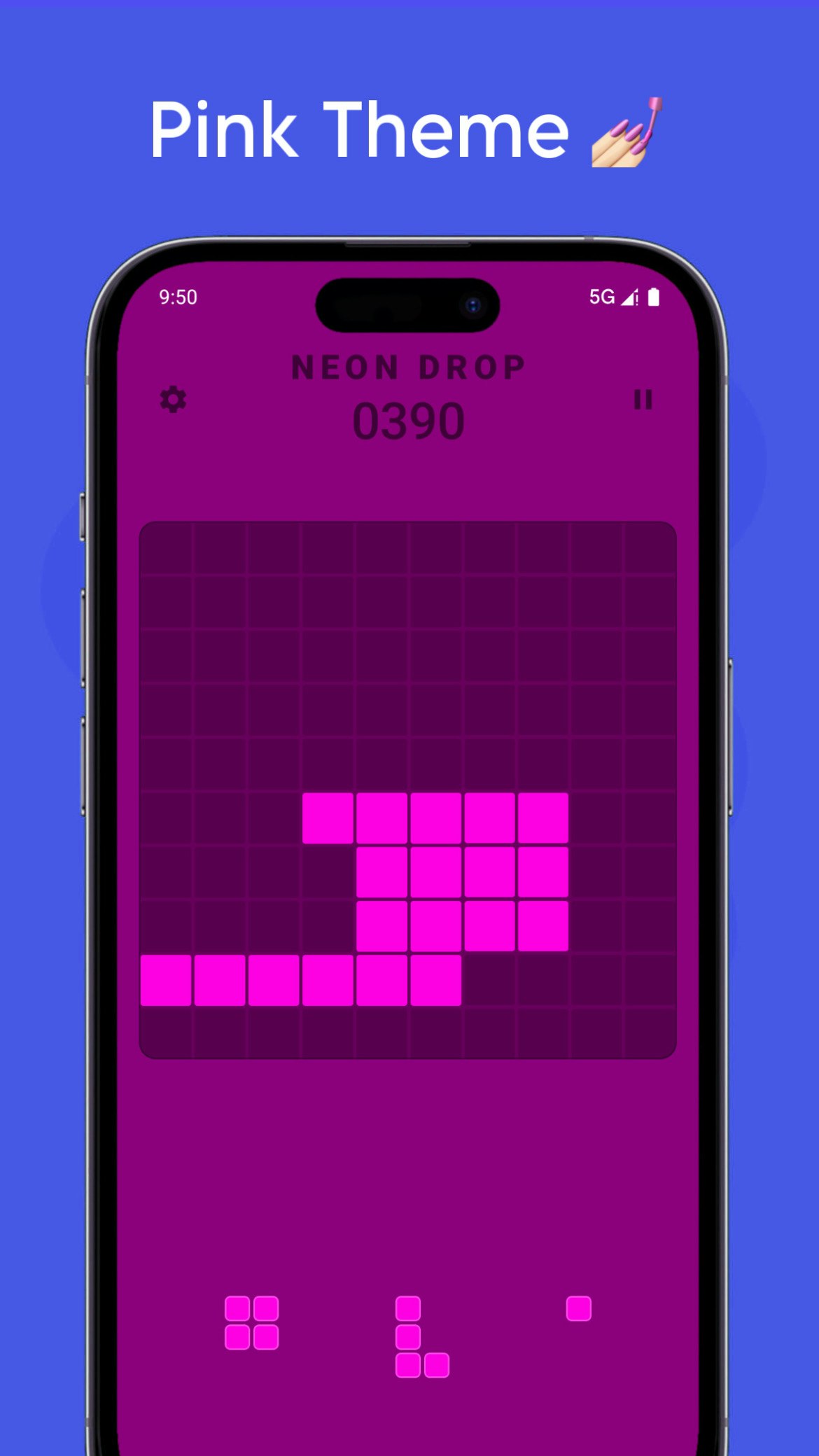 Neon Grid Puzzle gallery image