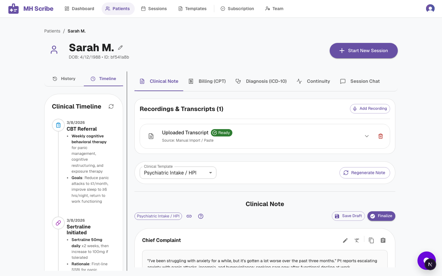 MH Scribe gallery image