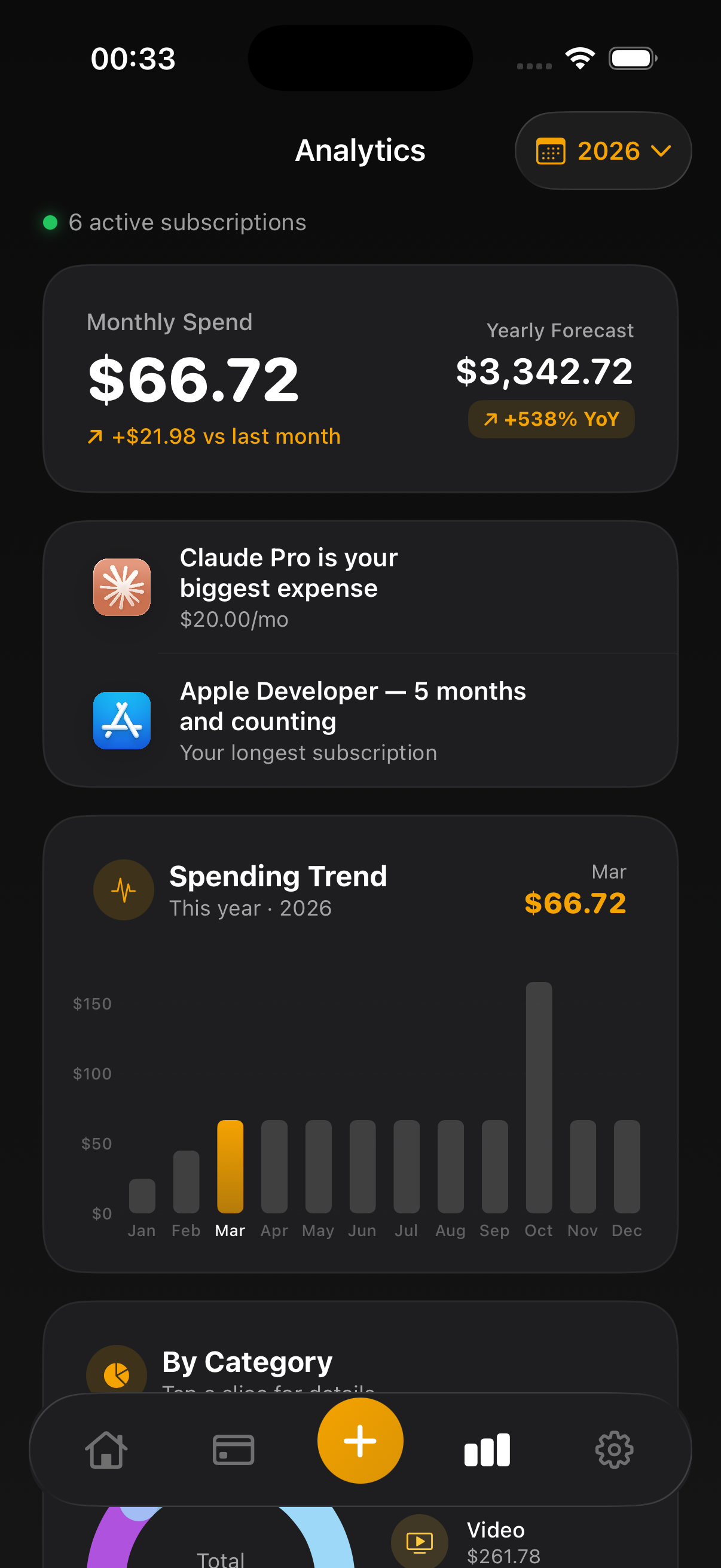 Subscription Tracker, Manager - Trackery gallery image