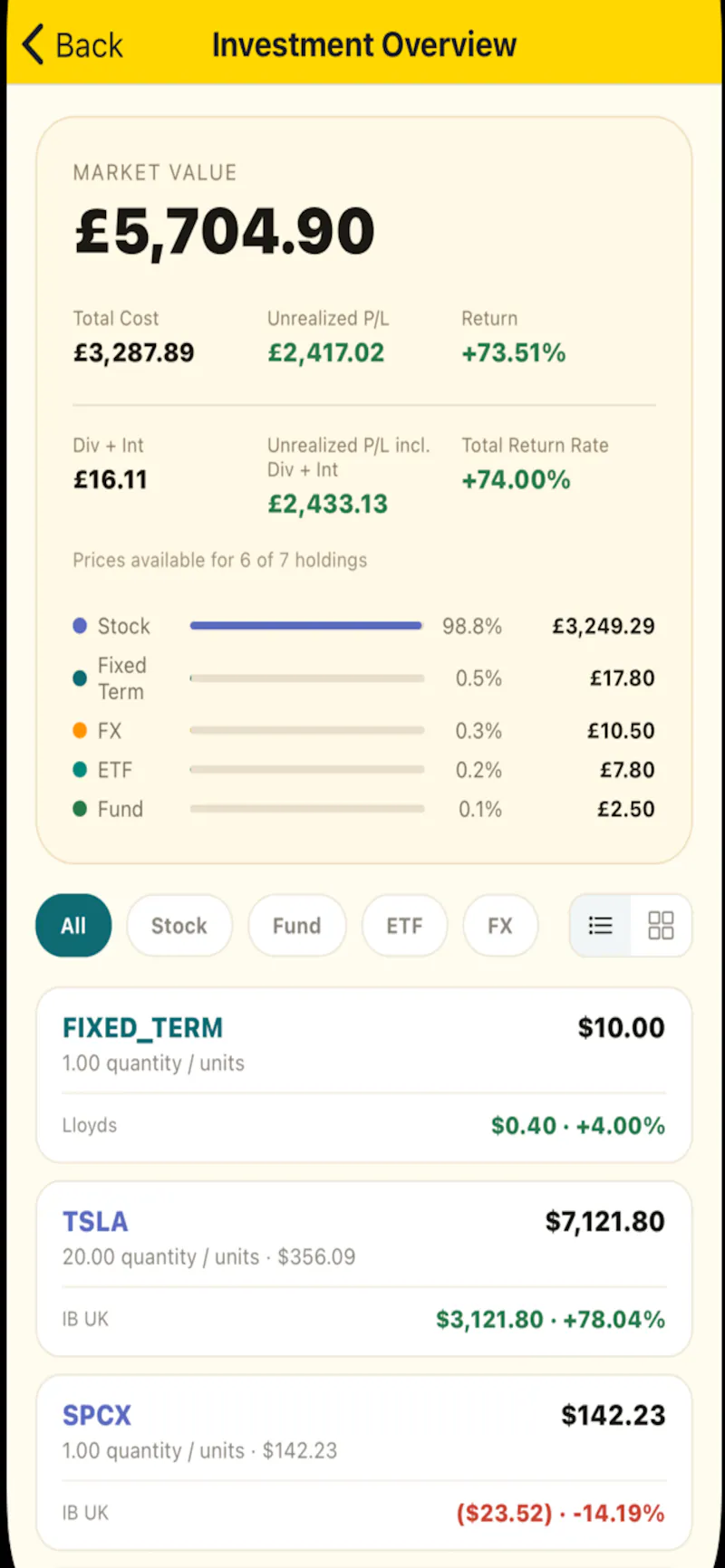 yMoney screenshot 5