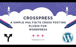 CrossPress-A Multisite WordPress Plugin media 1