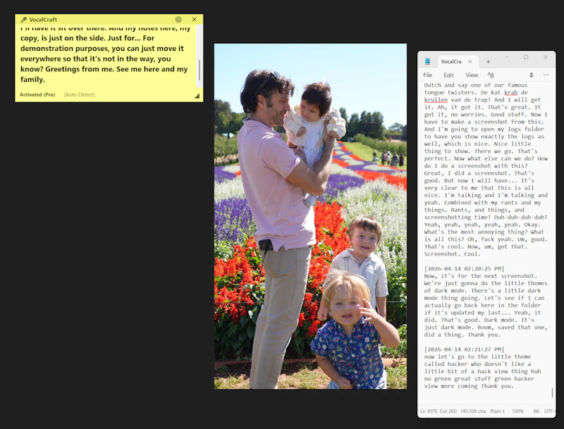 VocalCraft: Lifetime Offline Dictation screenshot 3