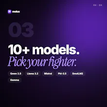 Molux: Local & Private AI Chat gallery image