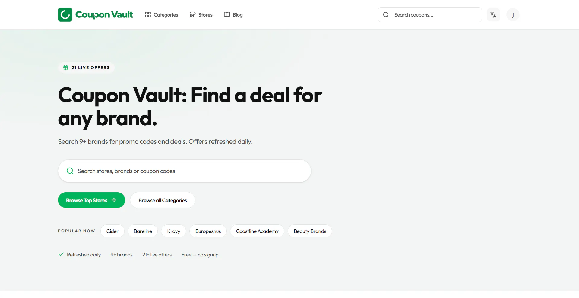 Coupon Vault gallery image