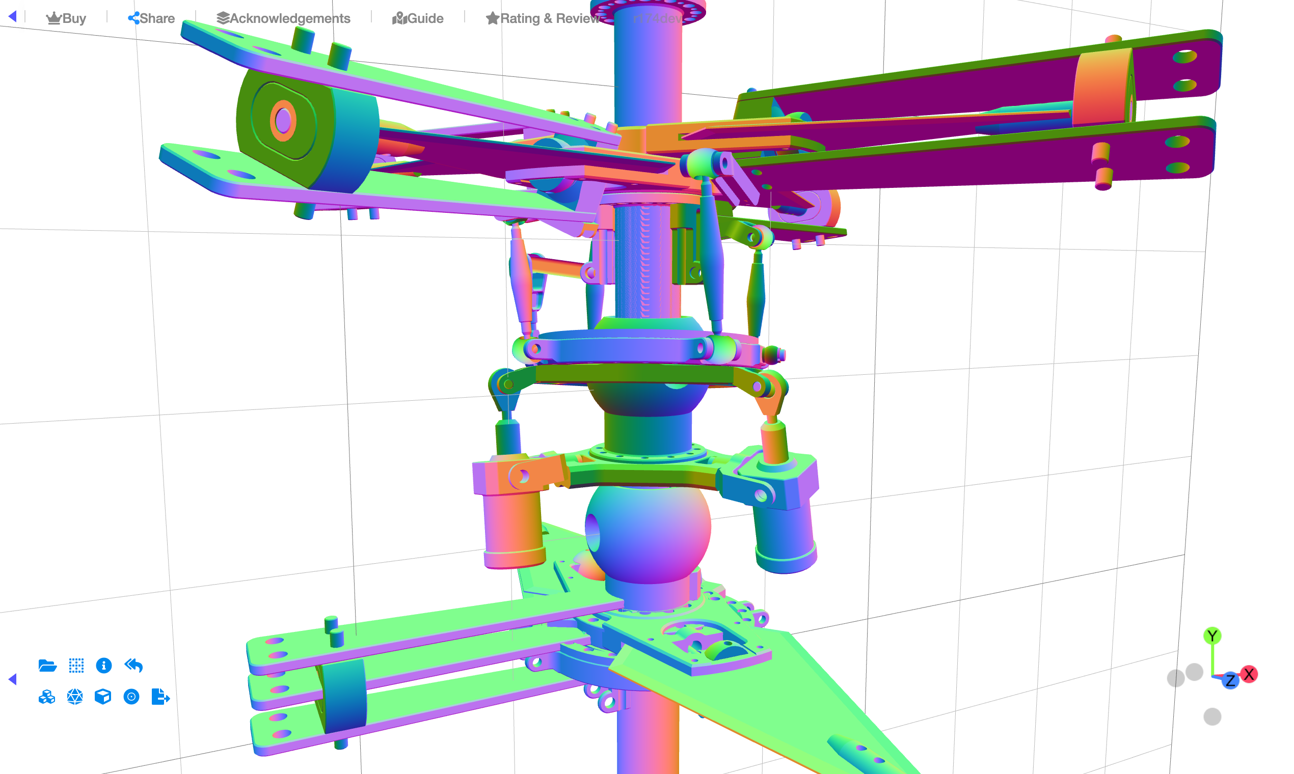 STEP File Viewer - Main product screenshot demonstrating key features and user interface