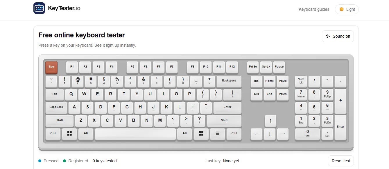 KeyTester.io gallery image