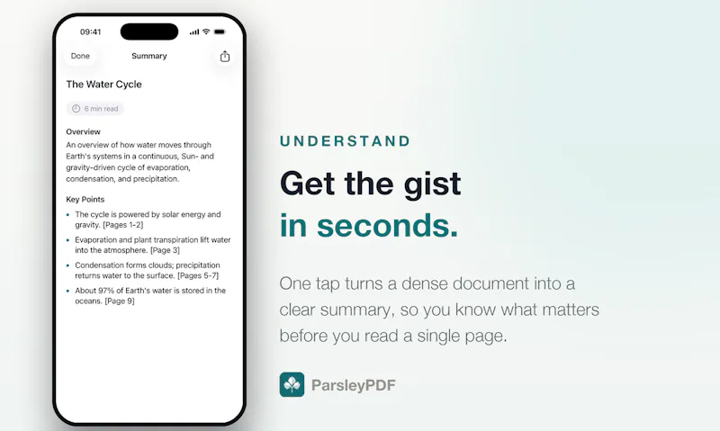 ParsleyPDF screenshot 3