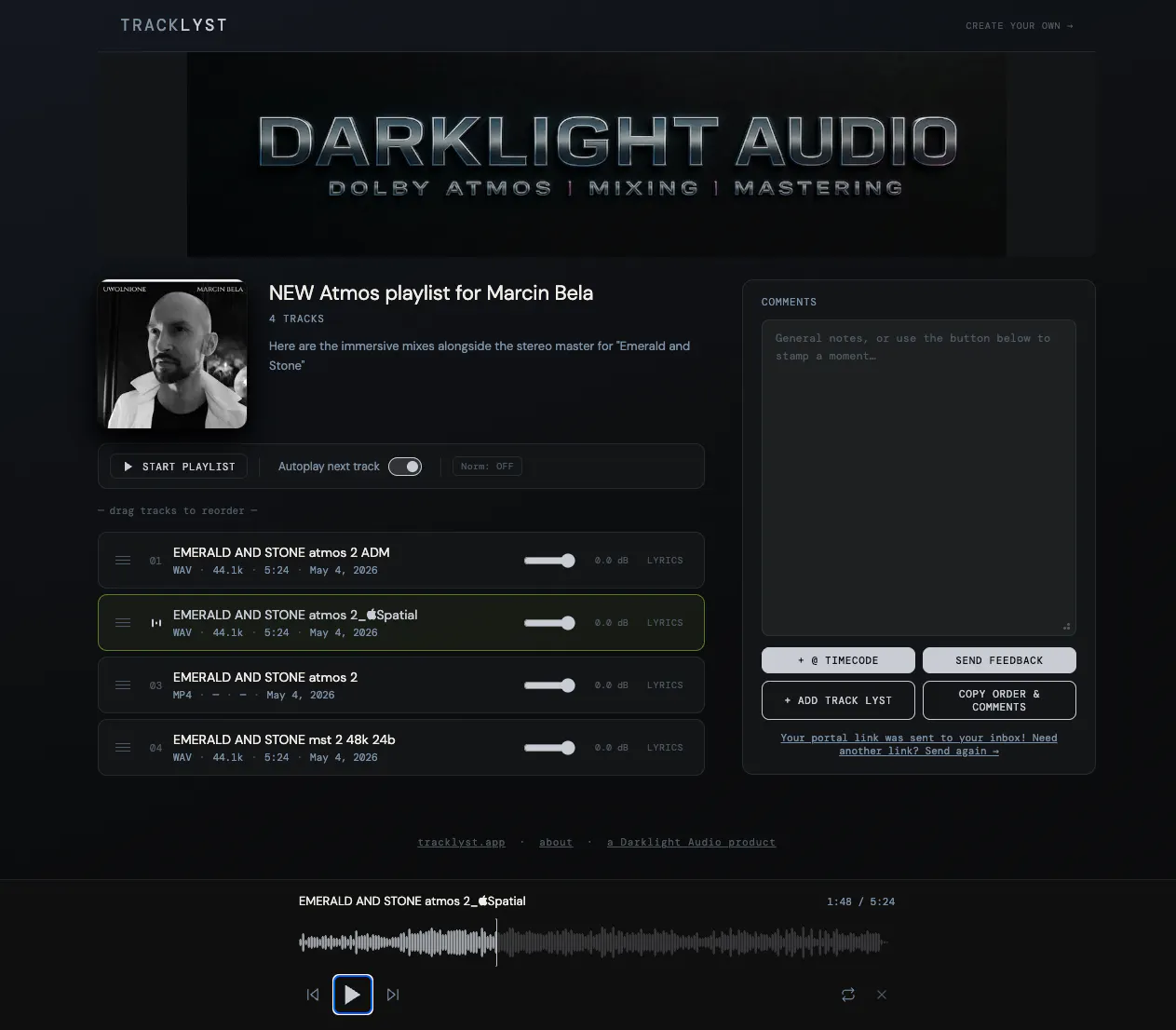 Tracklyst  gallery image