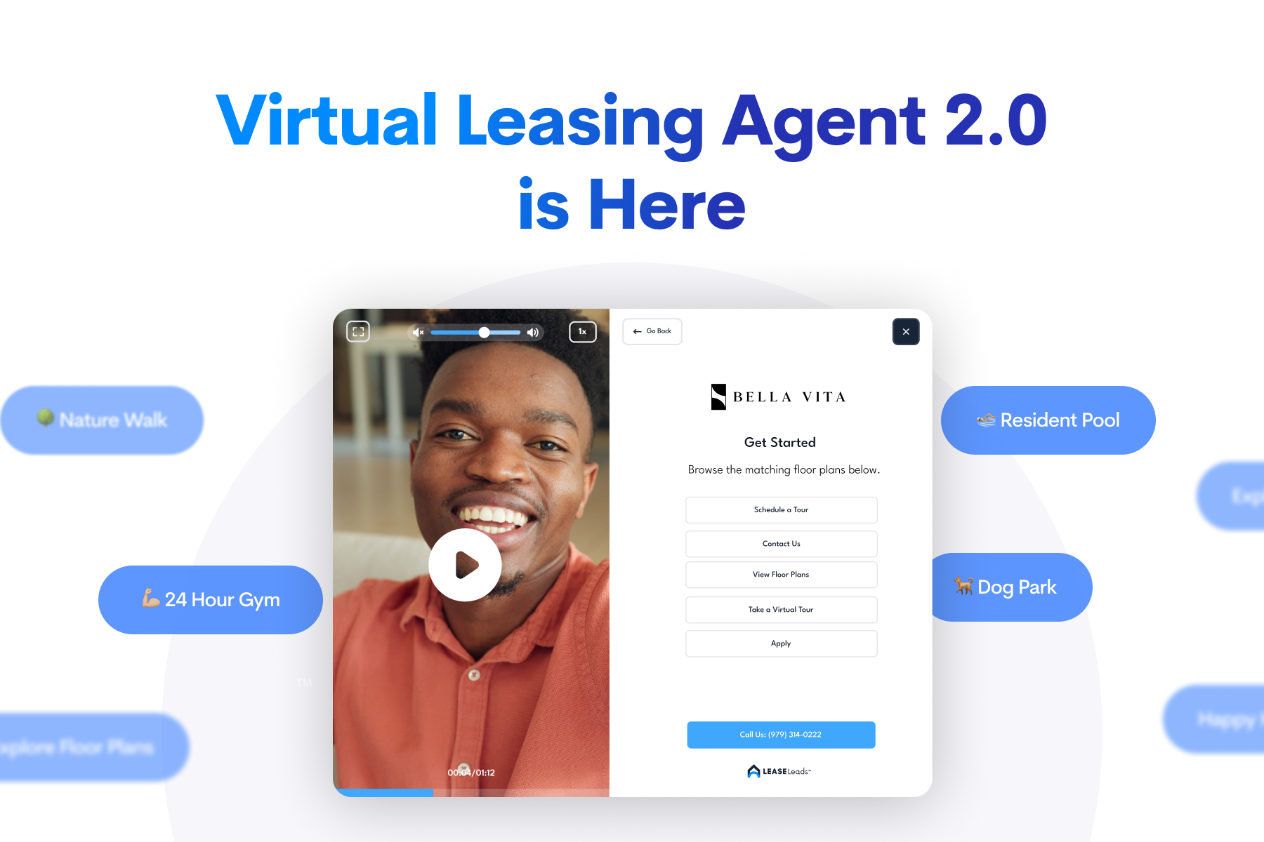 Virtual Leasing Agent 2.0 - LeaseLeads - Faster, more immersive, and user-friendly Virtual Leasing media 6