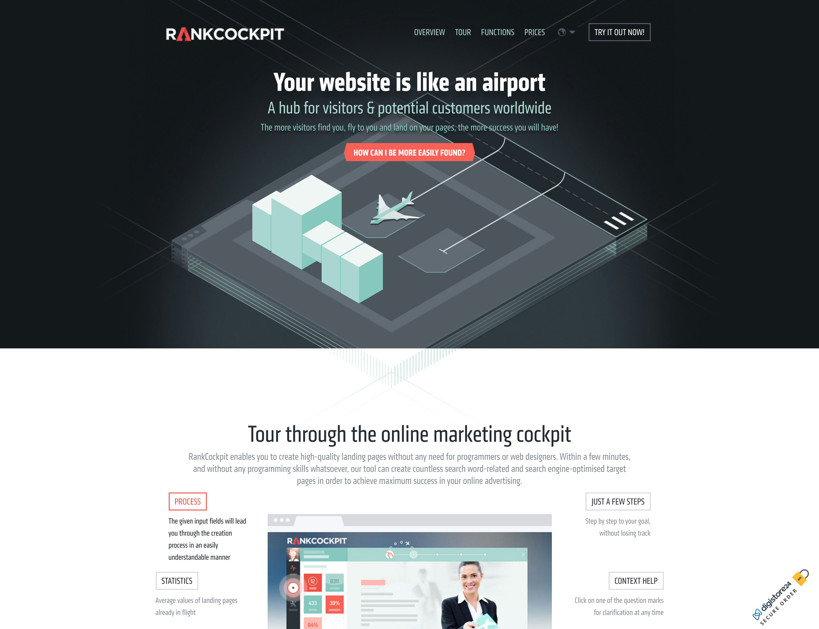 RankCockpit - Landing Pages gallery image
