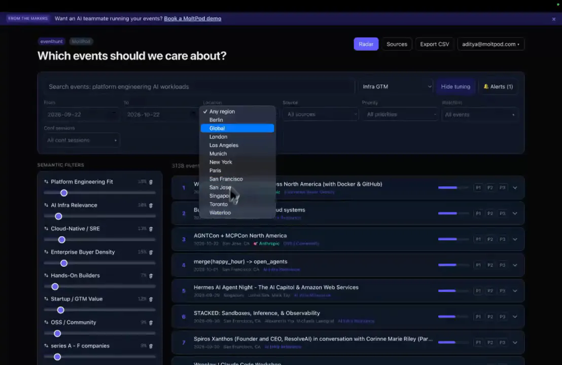 EventHunt AI gallery image