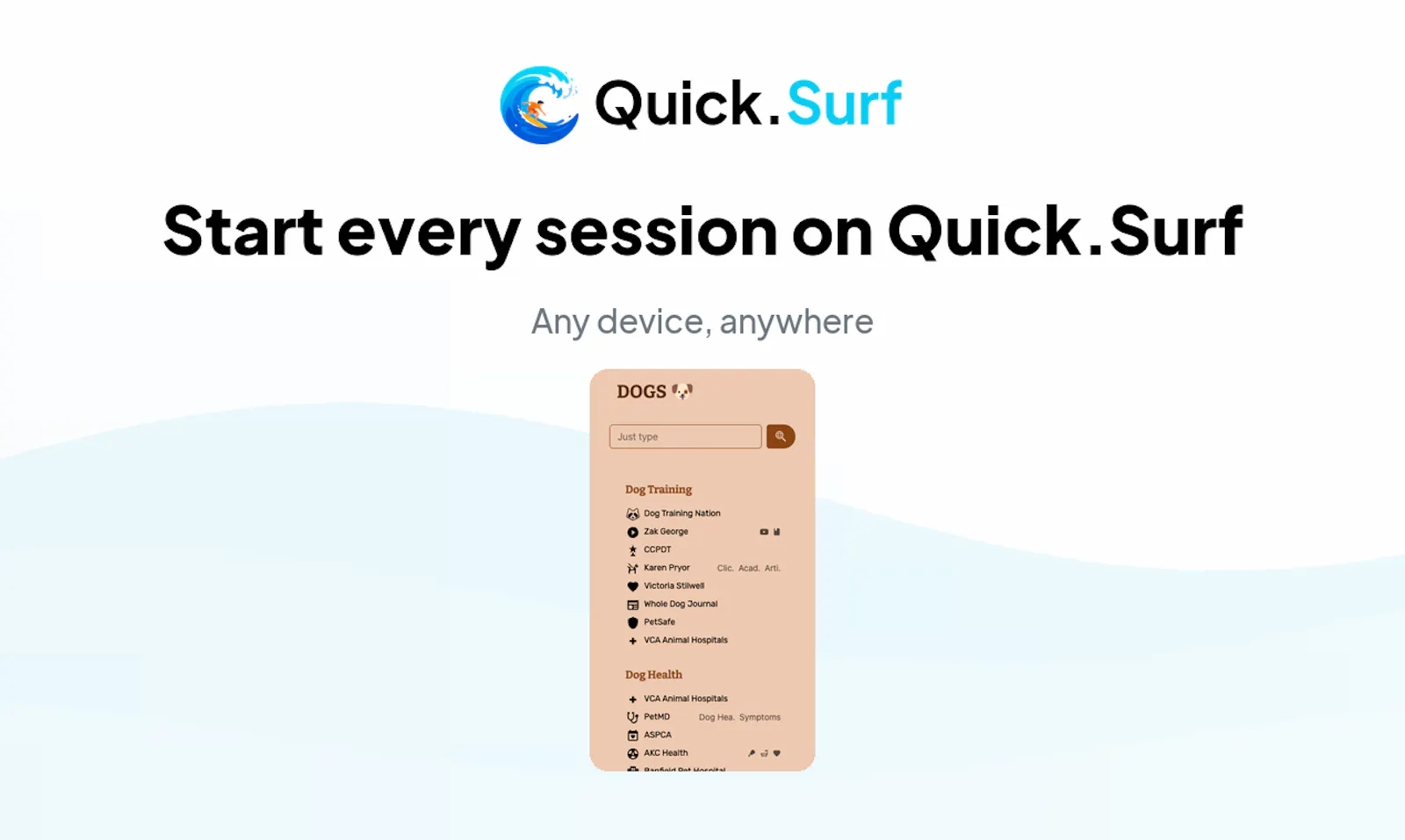 Quick.Surf screenshot 2