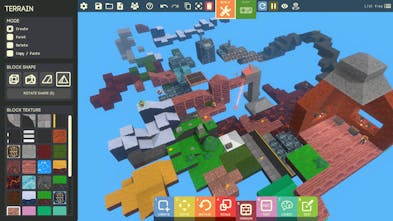 Game Builder A New Game Where You Build Games By Google - how to create a model of yourself on roblox studio