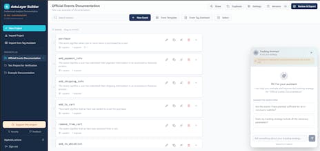 dataLayer Builder gallery image