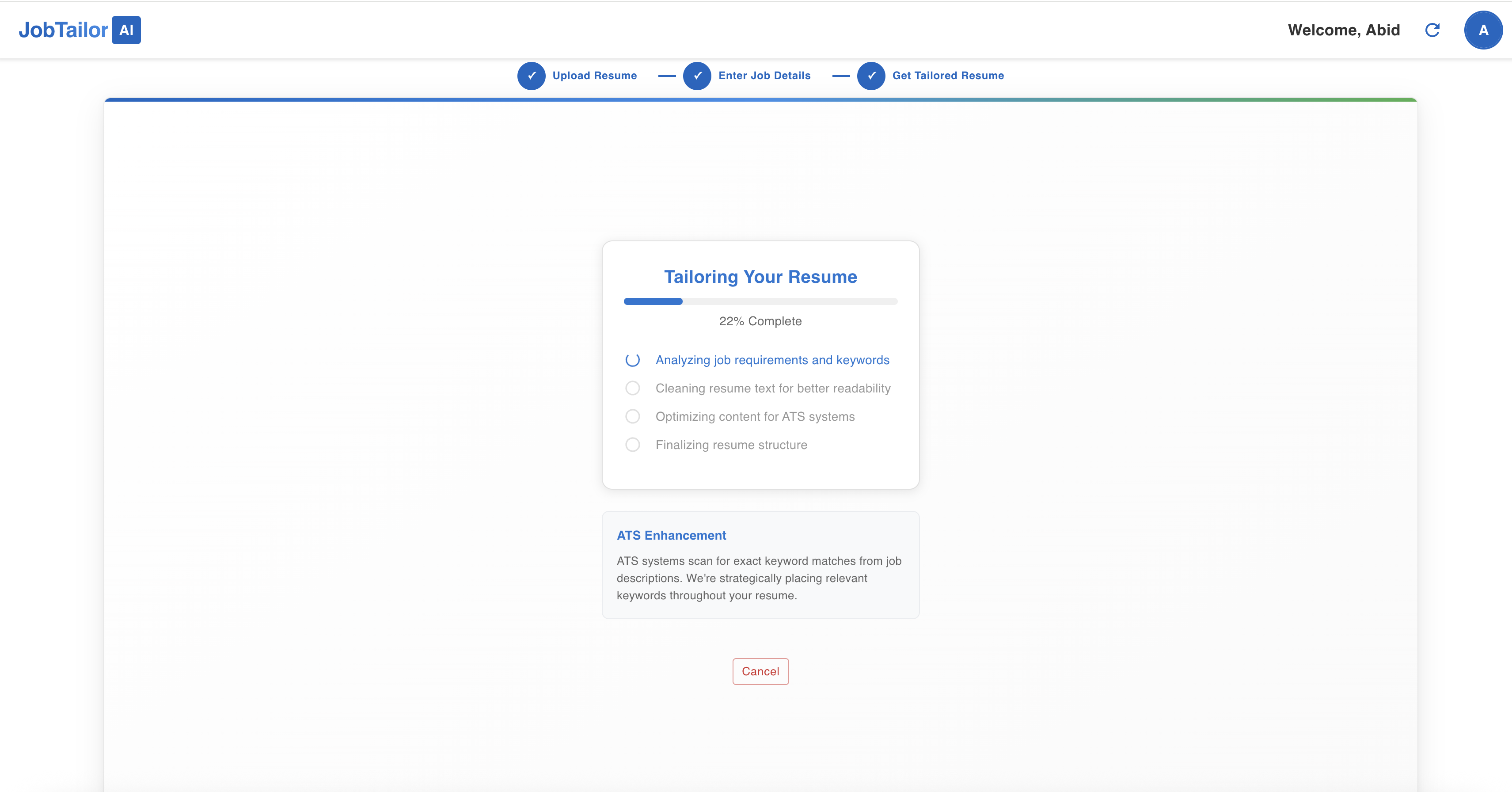 JobTailorAI gallery image