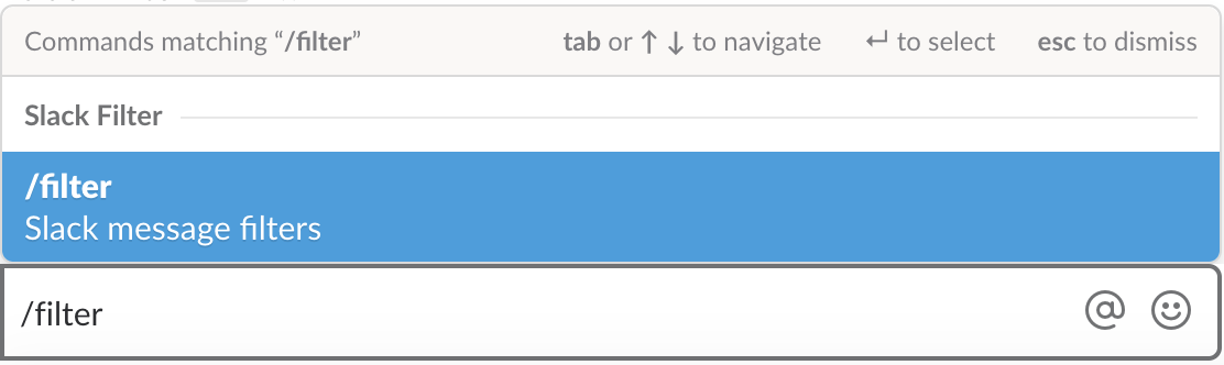 Slack Filter gallery image