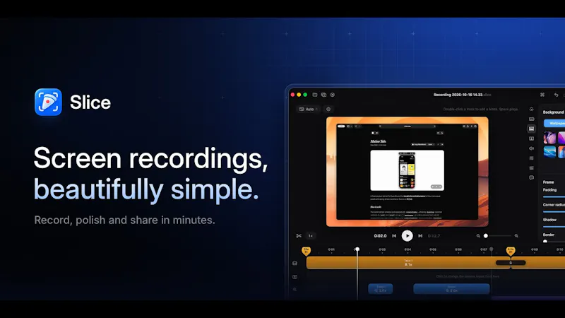 Slice screenshot 1 (video preview)