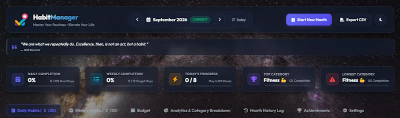 Habit Manager screenshot 6