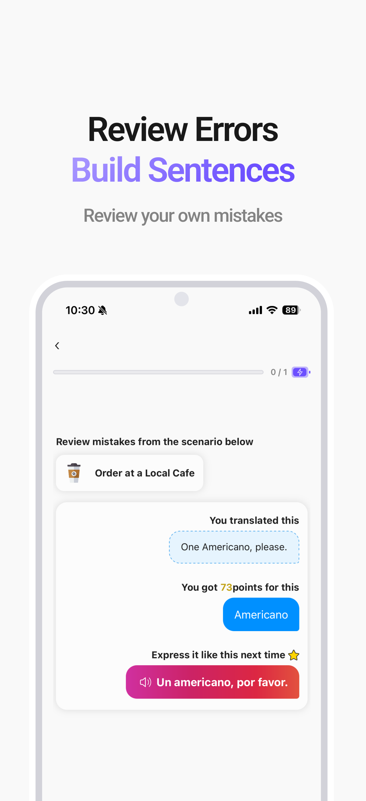 LangTwo - Screenshot 5 showing product features and functionality