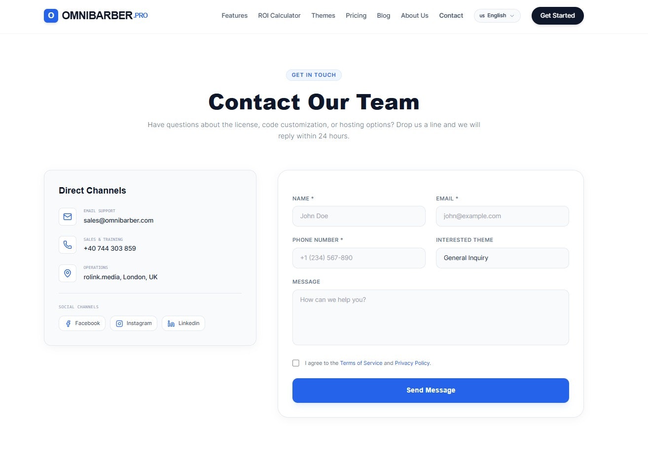 OMNIBARBER The Booking System you need gallery image